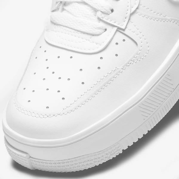 Nike Air Force 1 Fontanka Sneakers Damen Weiß Gelb Weiß | NK850RVJ