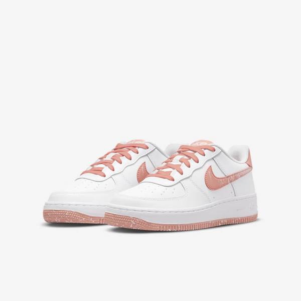 Nike Air Force 1 LV8 Older Sneakers Kinder Weiß Hell | NK172REB