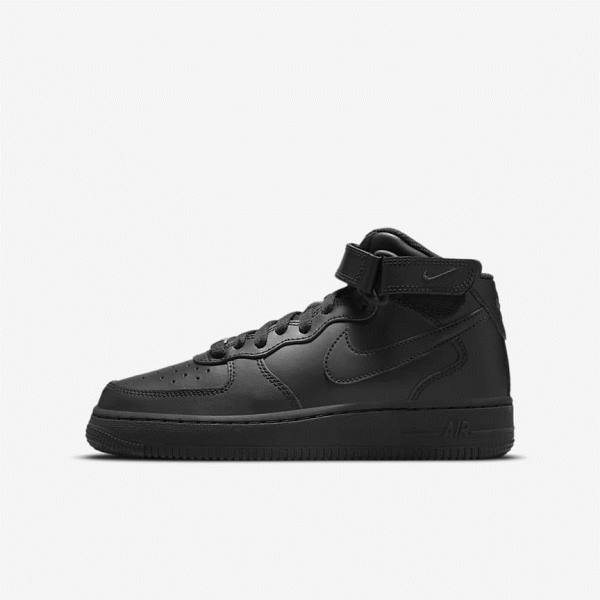 Nike Air Force 1 Mid LE Older Sneakers Kinder Schwarz | NK790NWP