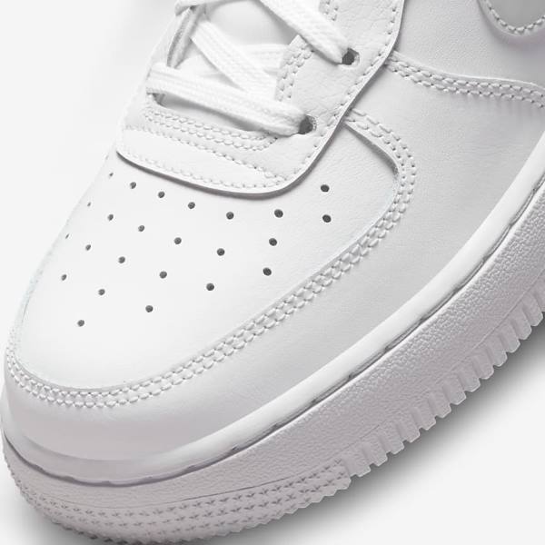 Nike Air Force 1 Older Sneakers Kinder Weiß | NK297GJS