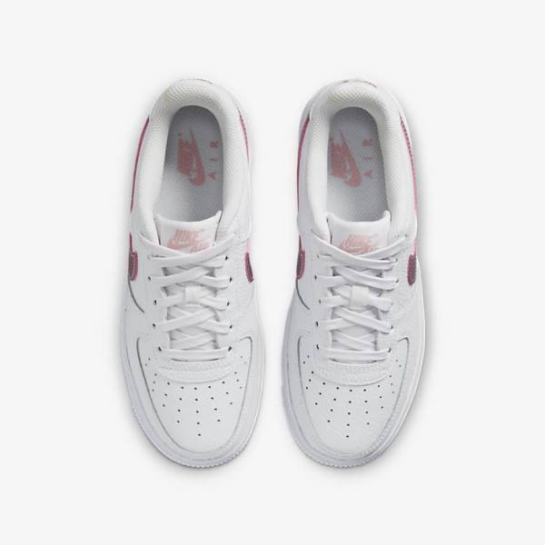 Nike Air Force 1 Older Sneakers Kinder Weiß Rosa | NK735BLJ