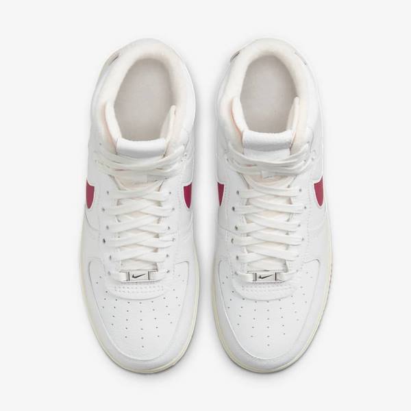 Nike Air Force 1 Sculpt Sneakers Damen Weiß Rot | NK509QLE