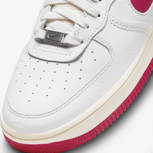 Nike Air Force 1 Sculpt Sneakers Damen Weiß Rot | NK509QLE