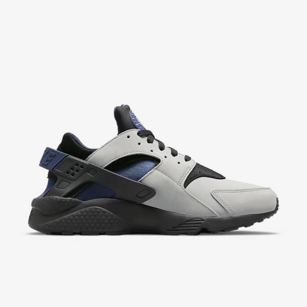 Nike Air Huarache LE Sneakers Herren Grau Schwarz Navy | NK360HFV