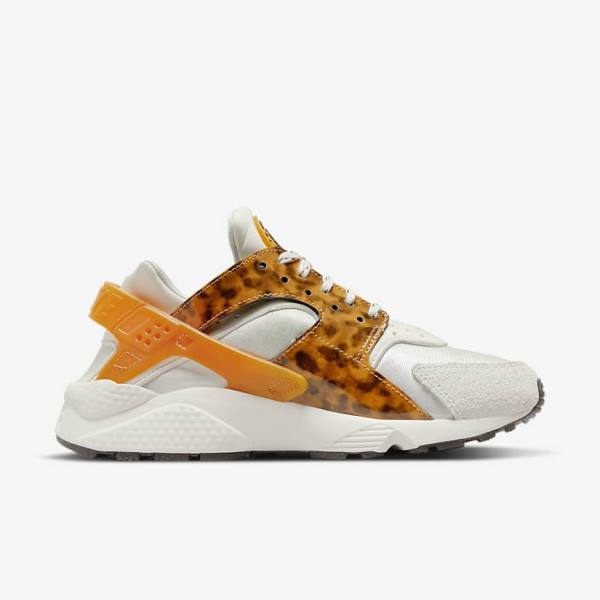 Nike Air Huarache Sneakers Damen Braun Hellbeige Gelb | NK589EYM