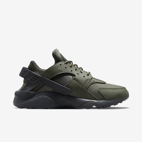 Nike Air Huarache Sneakers Herren Khaki Schwarz Gold Khaki | NK835USY