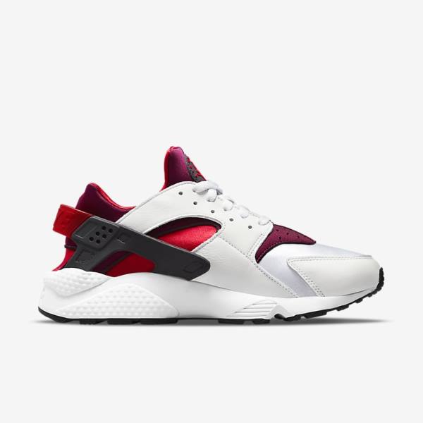 Nike Air Huarache Sneakers Herren Weiß Rot Schwarz Rot | NK146SRT