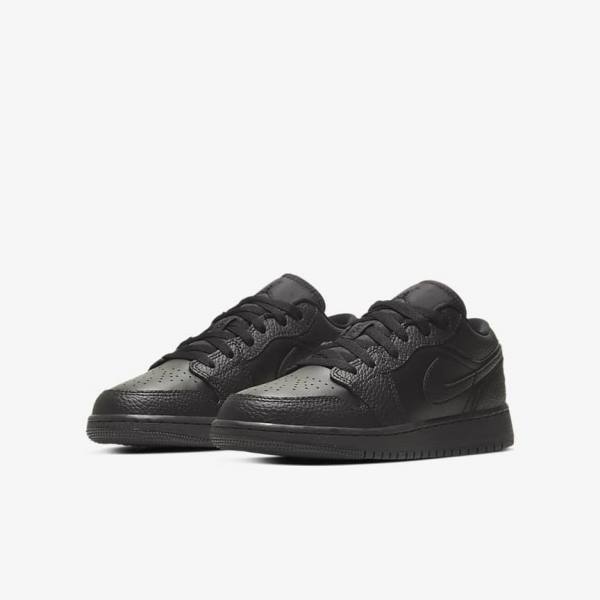 Nike Air Jordan 1 Low Older Sneakers Kinder Schwarz | NK015ZMY