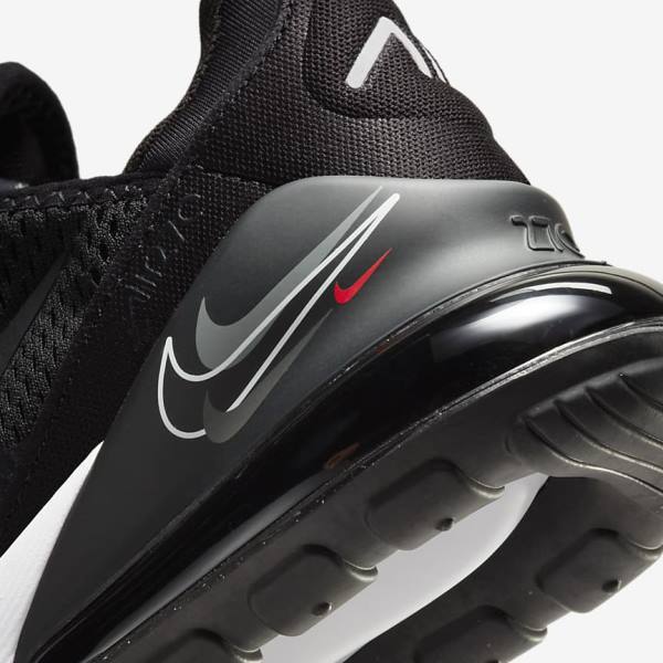 Nike Air Max 270 Older Sneakers Kinder Schwarz Grau | NK830SIG