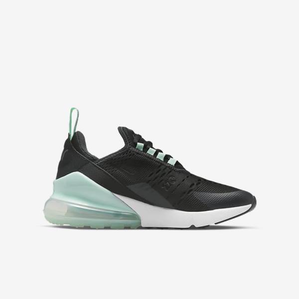 Nike Air Max 270 Older Sneakers Kinder Weiß Mintfarben Schwarz | NK927ZAE