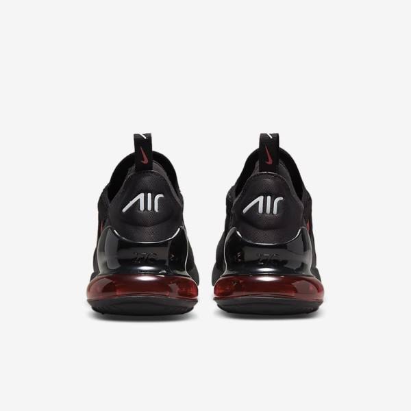 Nike Air Max 270 Sneakers Herren Schwarz Weiß Rot | NK798FGM