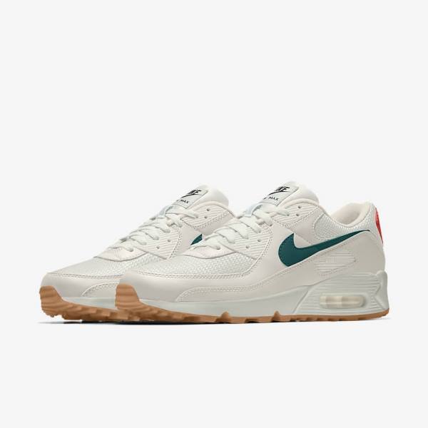 Nike Air Max 90 By You Custom Sneakers Damen Mehrfarbig | NK670HMX