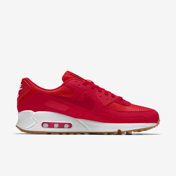 Nike Air Max 90 By You Custom Sneakers Herren Mehrfarbig | NK684YES