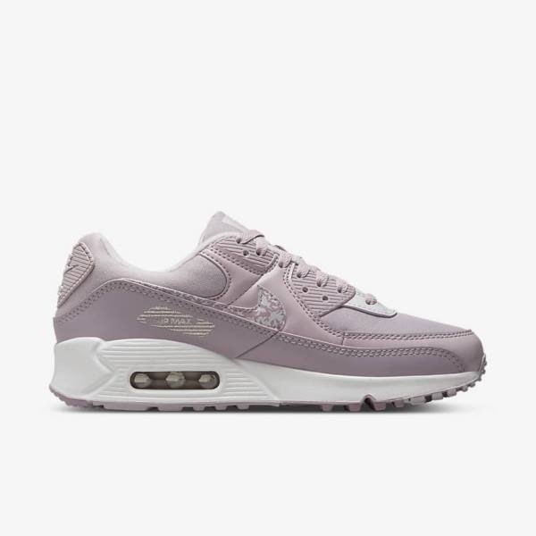 Nike Air Max 90 Sneakers Damen Lila Weiß | NK289WEQ