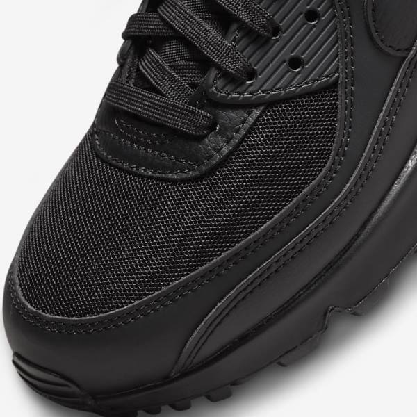 Nike Air Max 90 Sneakers Damen Schwarz | NK251DGO