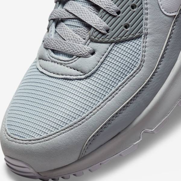 Nike Air Max 90 Sneakers Herren Grau Weiß | NK894PYH