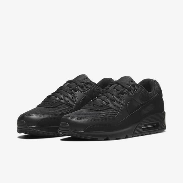 Nike Air Max 90 Sneakers Herren Schwarz | NK497IAD