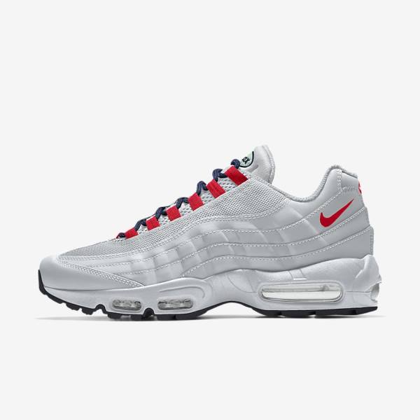 Nike Air Max 95 By You Custom Sneakers Damen Mehrfarbig | NK072QGN