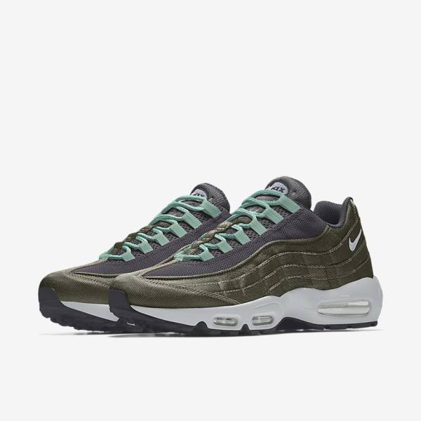 Nike Air Max 95 By You Custom Sneakers Herren Mehrfarbig | NK829AXT