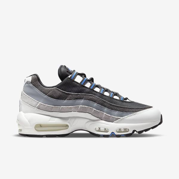 Nike Air Max 95 Sneakers Herren Schwarz Dunkelgrau Blau | NK507AXO