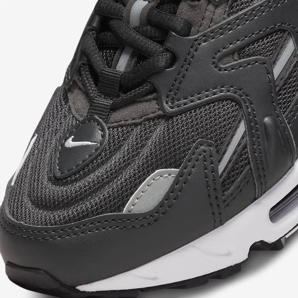 Nike Air Max 96 2 Sneakers Damen Schwarz Metal Silber Weiß | NK734KCL