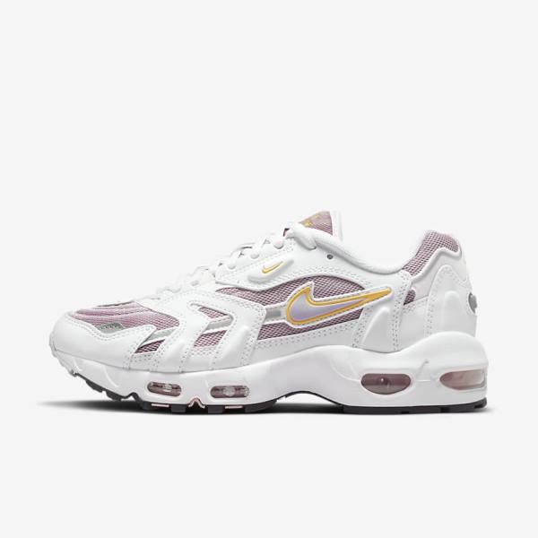 Nike Air Max 96 2 Sneakers Damen Weiß Lila Rosa Lila | NK398DTL