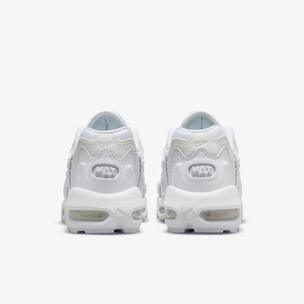 Nike Air Max 96 2 Sneakers Damen Weiß Platin Metal Silber Weiß | NK253BPF