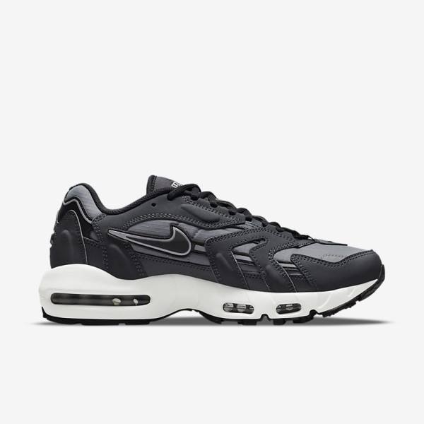 Nike Air Max 96 II Sneakers Herren Grau Dunkelgrau Weiß Schwarz | NK167IND