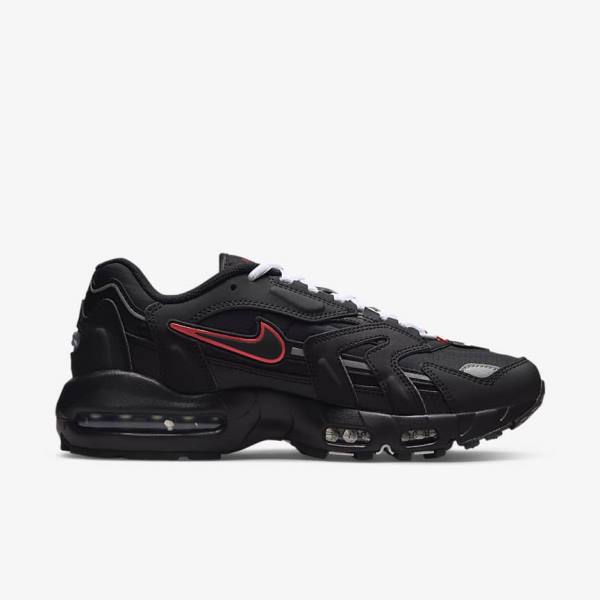 Nike Air Max 96 II Sneakers Herren Schwarz Rot Weiß | NK637SBI