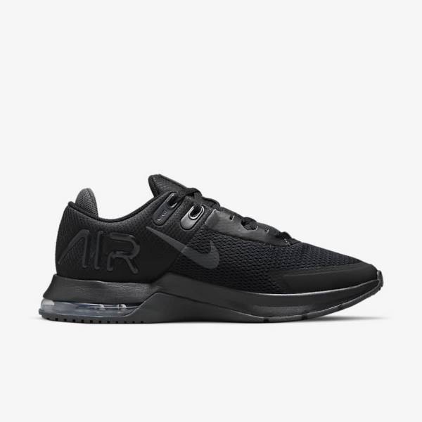 Nike Air Max Alpha Trainer 4 Sportschuhe Herren Schwarz Dunkelgrau | NK807HAX