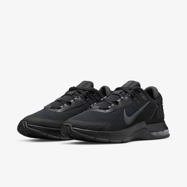 Nike Air Max Alpha Trainer 4 Sportschuhe Herren Schwarz Dunkelgrau | NK807HAX