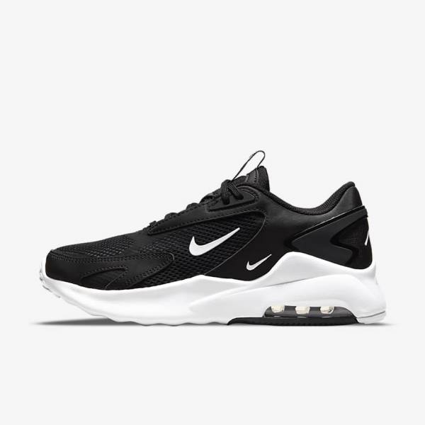 Nike Air Max Bolt Sneakers Damen Schwarz Weiß | NK037PDU