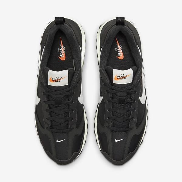 Nike Air Max Dawn Sneakers Damen Schwarz Metal Silber Orange Weiß | NK287AGX