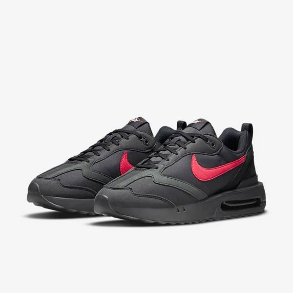 Nike Air Max Dawn Sneakers Herren Schwarz Weiß Rot | NK380LGK