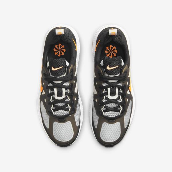 Nike Air Max Genome Older Sneakers Kinder Schwarz Grau Weiß Orange | NK518RSA