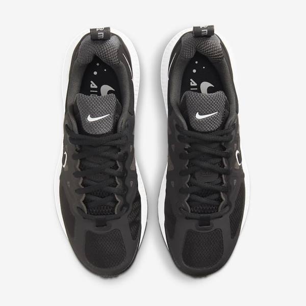 Nike Air Max Genome Sneakers Damen Schwarz Dunkelgrau Weiß Schwarz | NK075UMD