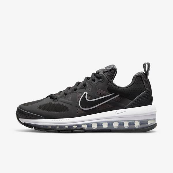 Nike Air Max Genome Sneakers Damen Schwarz Dunkelgrau Weiß Schwarz | NK075UMD