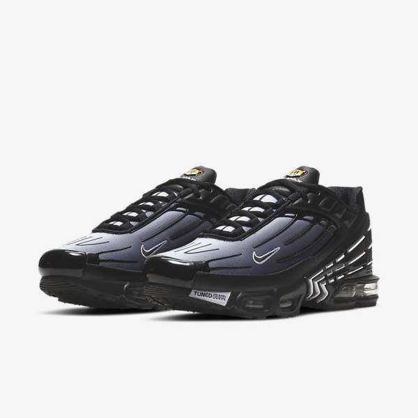 Nike Air Max Plus III Sneakers Herren Schwarz Weiß | NK352BRL