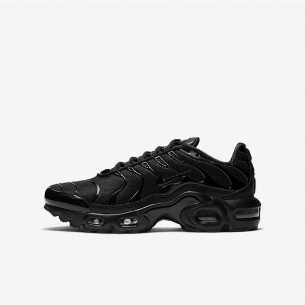 Nike Air Max Plus Older Sneakers Kinder Schwarz | NK051VPY