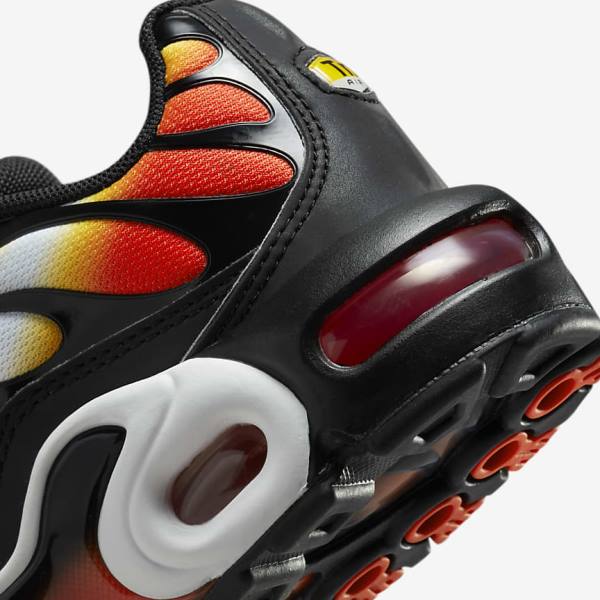 Nike Air Max Plus Older Sneakers Kinder Orange Gold Schwarz | NK713EVD