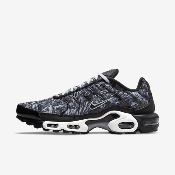 Nike Air Max Plus Sneakers Herren Schwarz Weiß Dunkelgrau Schwarz | NK052FCW