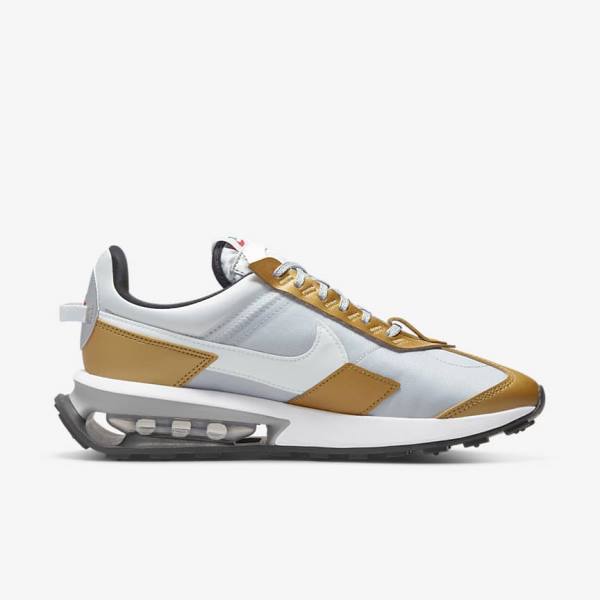 Nike Air Max Pre-Day SE Sneakers Damen Platin Metal Gold Metal Silber Weiß | NK053NSC