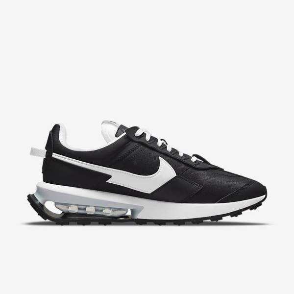 Nike Air Max Pre-Day Sneakers Damen Schwarz Metal Silber Weiß | NK318AVC