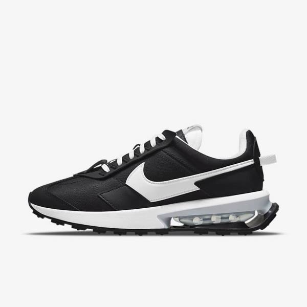 Nike Air Max Pre-Day Sneakers Damen Schwarz Metal Silber Weiß | NK318AVC