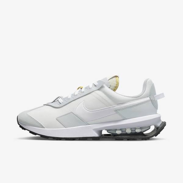 Nike Air Max Pre-Day Sneakers Herren Weiß Platin Grau Weiß | NK568CNQ