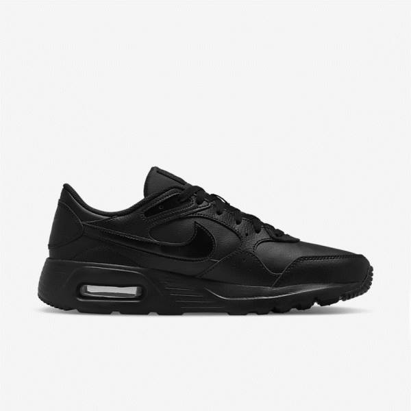 Nike Air Max SC Leder Sneakers Herren Schwarz | NK213VCU