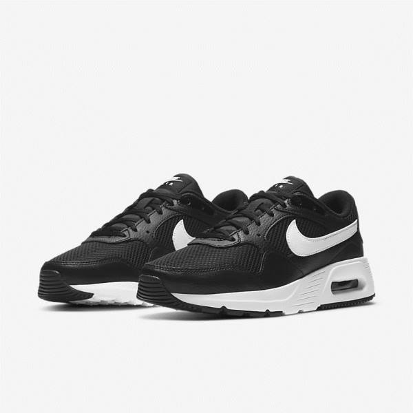 Nike Air Max SC Sneakers Damen Schwarz Weiß | NK965XID