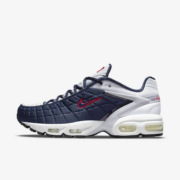 Nike Air Max Tailwind V SP Sneakers Herren Navy Platin Weiß Rot | NK038APC