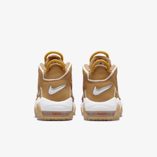 Nike Air More Uptempo Older Sneakers Kinder Braun Hellbraun Weiß | NK745UWP