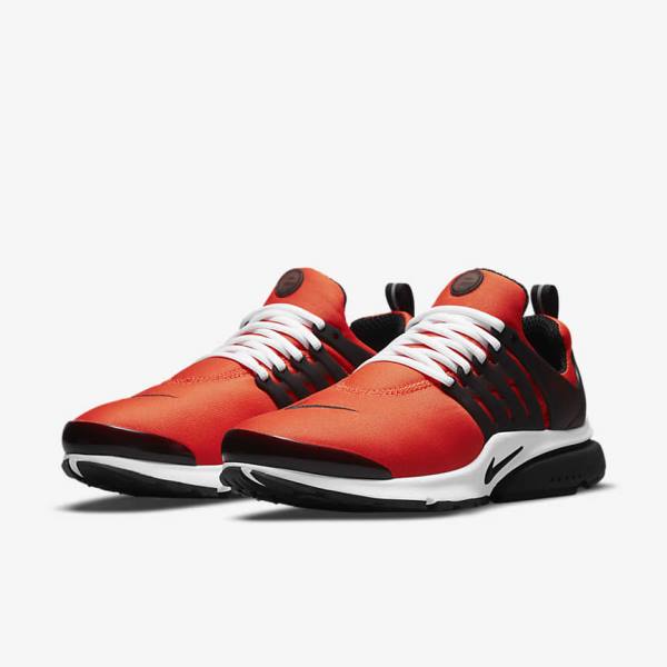 Nike Air Presto Sneakers Herren Orange Weiß Schwarz | NK832RSN